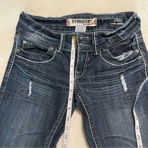 Hydraulic Women's Skinny Jeans -‎ Dark Blue - Picture 10 of 11